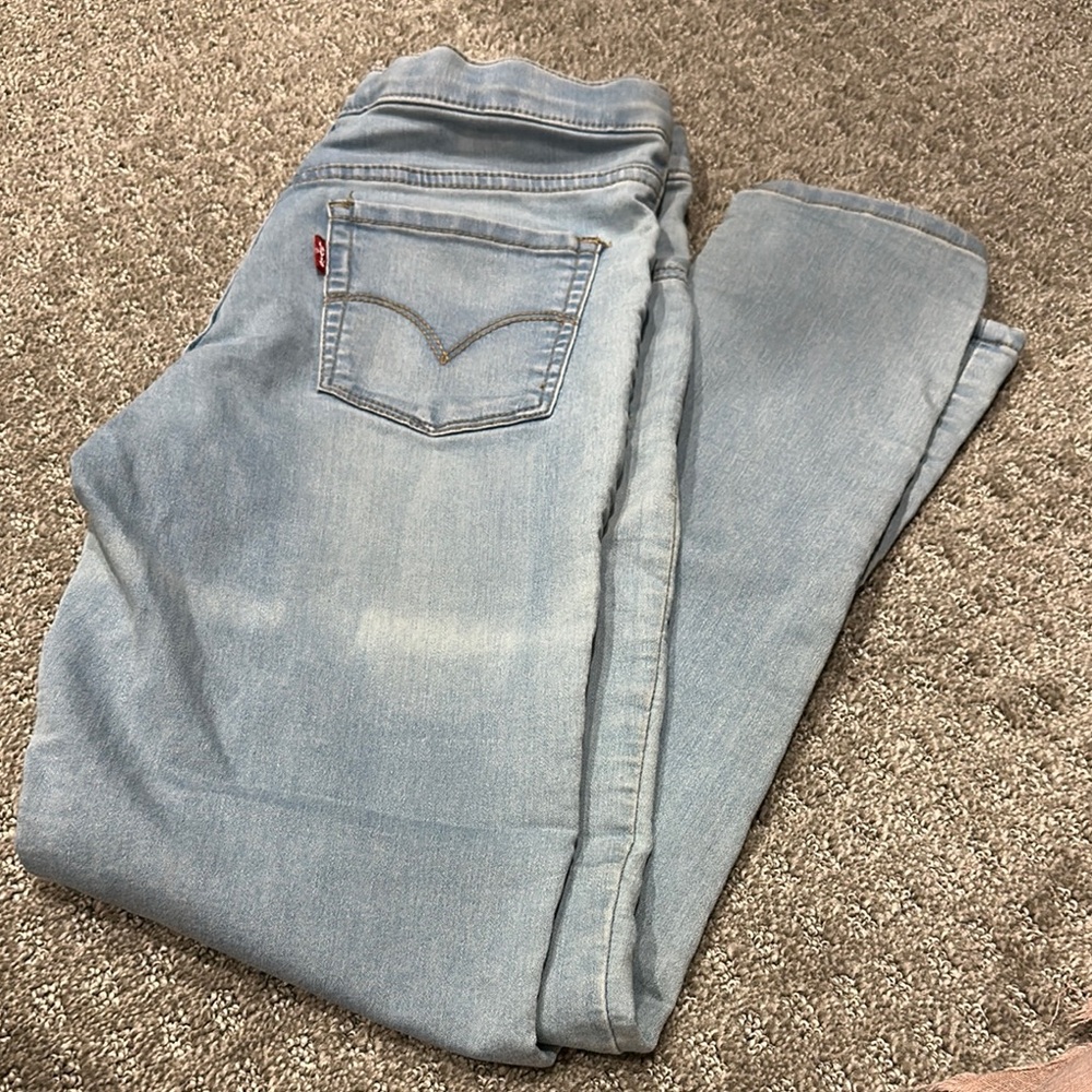 Levi's Blue Straight Leg Jeans Classic Style
